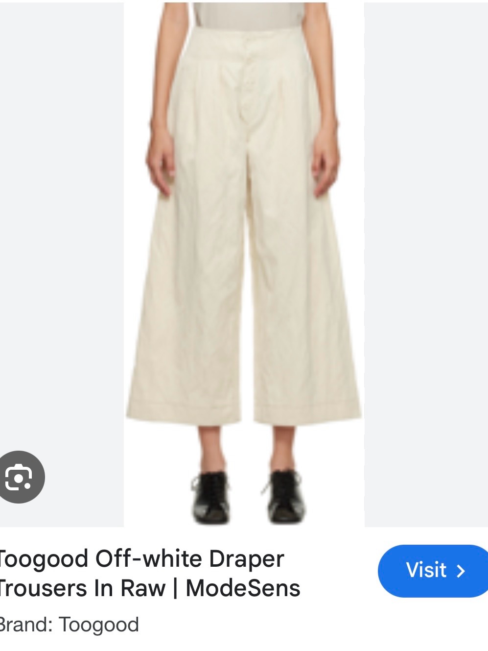 Pleated High-Waist Chinos In Light Beige